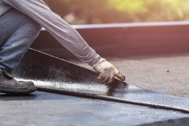 Professional Waterproofing technician working in Fairborn, OH
